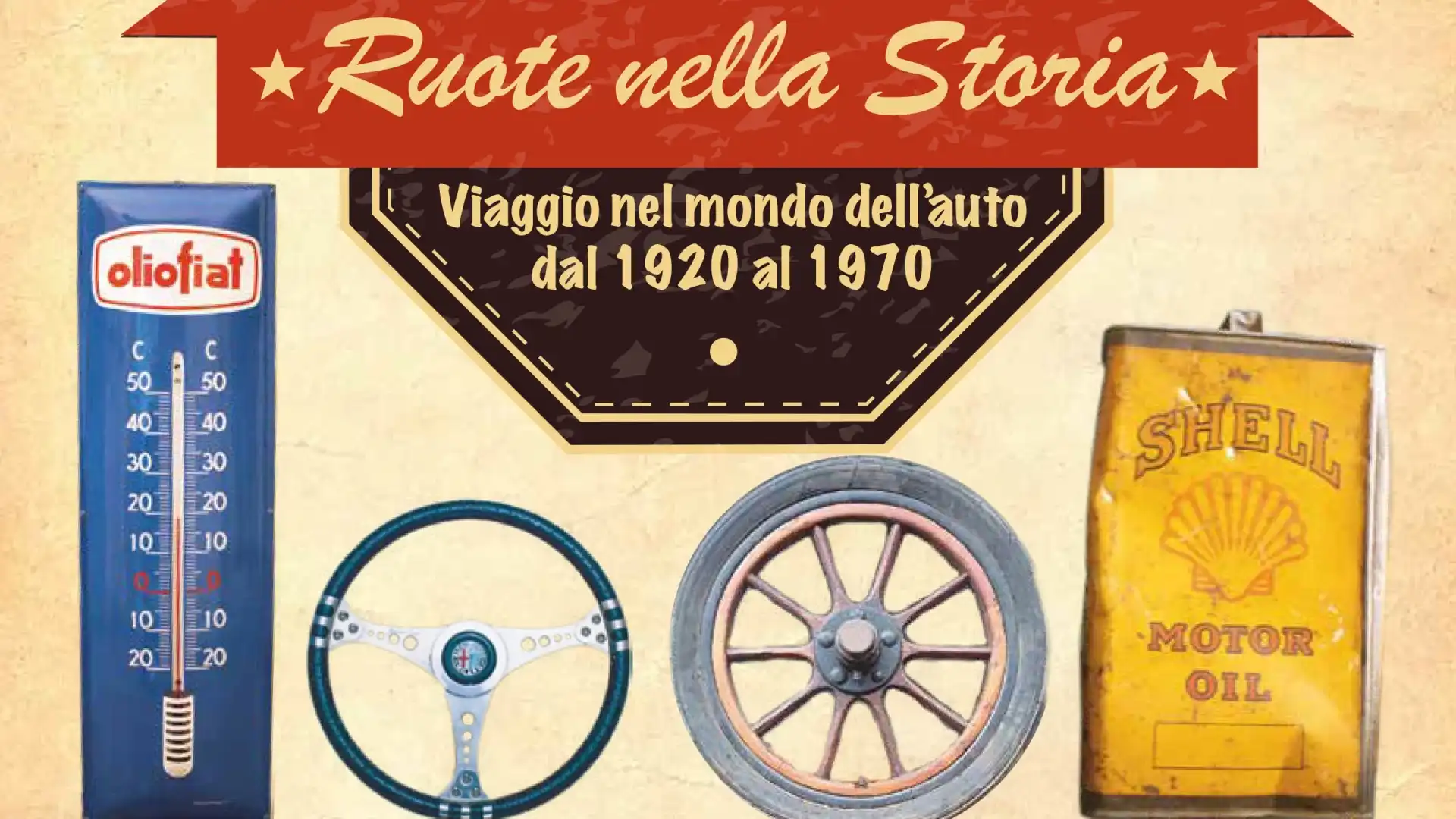 Ruote nella storia, dal 3 al 30 giugno la mostra organizzata da Aci Molise a Campobasso.